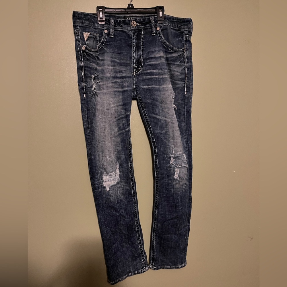 Mens BKE Salvage Jeans